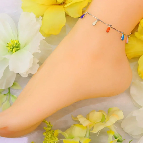 Minimalist Anklet, Sleek & Modern Design, Women’s Fashion, YC110129-A - Picture 6 of 10